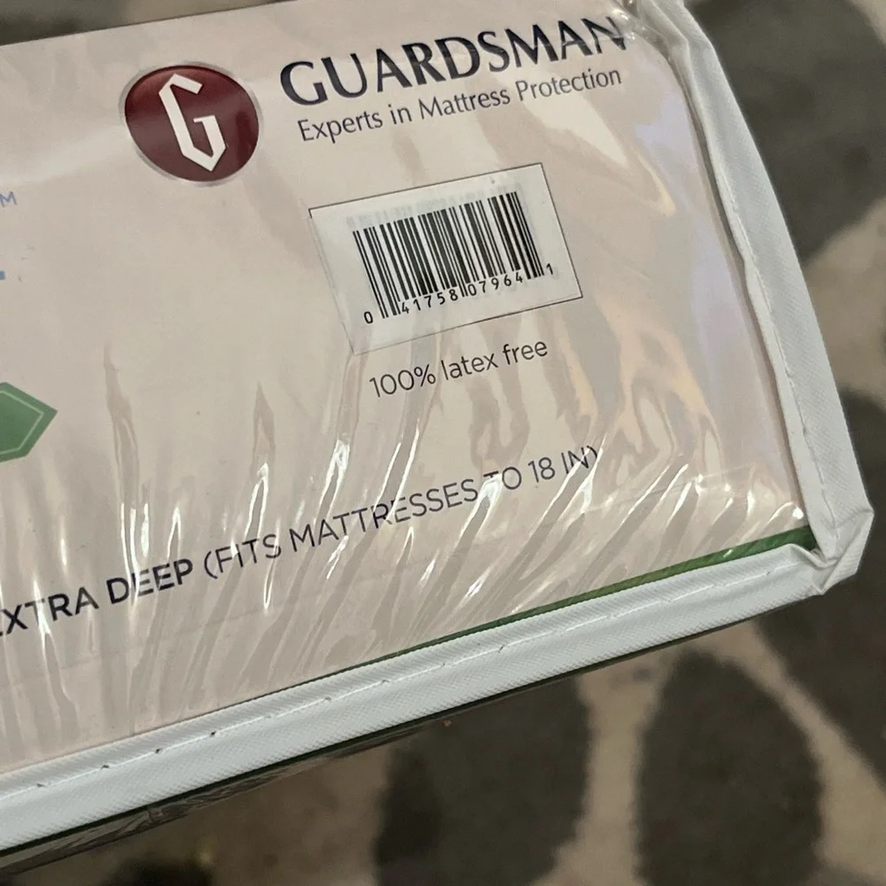 New Guardsman Mattress OR Box Spring Encasement Size Twin XL Extra Deep Allergy